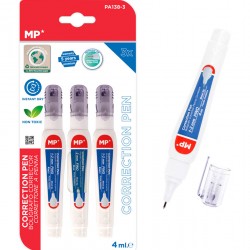 MP σετ διορθωτικό στυλό PA138-3C, 1-2mm, 4ml, 3τμχ