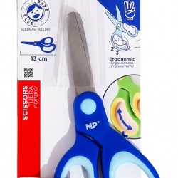MP παιδικό ψαλίδι χαρτιού PT105, μεταλλική λεπίδα, 13cm, μπλε