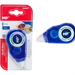 MP διορθωτική ταινία PA537, 6mm x 15m, μπλε