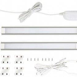 Avide LED Ταινία Cabinet Light 9W SMD2835 4000K IP44 2X60cm  + Αισθητήρας Κίνησης