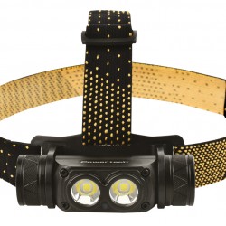 POWERTECH LED φακός κεφαλής PT-1549, επαναφορτιζόμενος, 1000lm, IP44, μαύρος