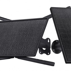 SECTEC ηλιακό router ST-SR08-EU-PNL με 2x πάνελ, 4G LTE, 150Mbps, 20100mAh, IP66