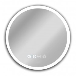 BRUNO καθρέφτης μπάνιου LED BRN-0275, στρόγγυλος, 24W, Φ50cm, IP67