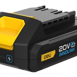 DELI μπαταρία λιθίου για εργαλεία μπαταρίας DL-DC20A2, 20V 2Ah