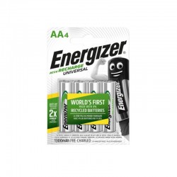 Energizer Επαναφορτιζόμενες Μπαταρίες AA/R6 1350mAh/4BP