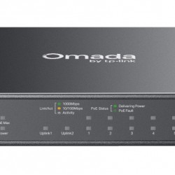 TP-LINK easy managed switch ES210GP, 10x Gigabit θύρες, PoE+, V1.0