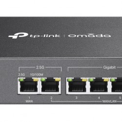 TP-LINK multi-gigabit VPN router ER707-M2, 6x Ethernet port & 1x SFP port, έως 2.5Gbps, Ver. 1.20