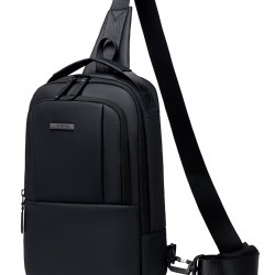 GOLDEN WOLF τσάντα Crossbody GXB00725, 4L, μαύρη