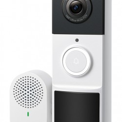 TP-LINK smart κουδούνι με κάμερα Tapo D210, 2K/3MP, WiFi, 6400mAh, IP65, V2.0