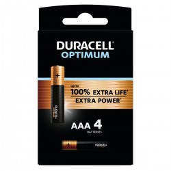 Duracell Optimum Μπαταρία MN2400 LR03 AAA (4τμχ)