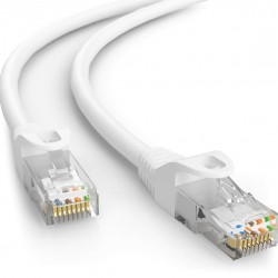 POWERTECH καλώδιο δικτύου CAB-N459, Cat 6 U/UTP, CCA, 250Hz, 1.5m, λευκό