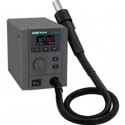 QUICK σταθμός θερμού αέρα QUICK857 Pro με air gun, 580W, 100-500 °C