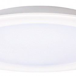POWERTECH LED φωτιστικό downlight PT-1558, 5W, Φ100x25mm, 4000K, 425lm, λευκό