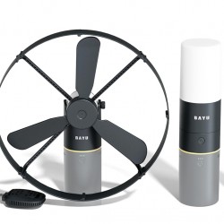 BAYU camping kit με powerbank/ανεμιστήρα/φωτιστικό/συσκευή για κουνούπια C-Pro