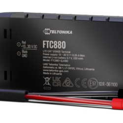 TELTONIKA GPS tracker οχημάτων FTC880, 4G LTE/GSM/GPRS/GNSS, IP69K, 10-30V
