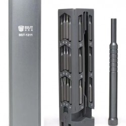 BEST σετ κατσαβίδι ακριβείας BST-1311 με 42 μύτες, με θήκη, 45τμχ