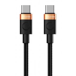 CABLETIME καλώδιο USB-C CT-CM60, 60W, 480Mbps, 1m, μαύρο