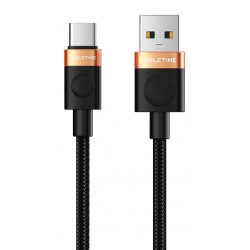 CABLETIME καλώδιο USB-C σε USB CT-AMCM2A, 2A, 480Mbps, 1m, μαύρο