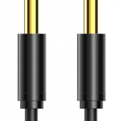 CABLETIME καλώδιο ήχου 6.35mm AV323-11G, 15m, μαύρο