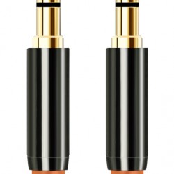 CABLETIME καλώδιο ήχου 3.5mm CT-AV311-P11G, gold plated, 1m, μαύρο