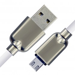 CABLETIME καλώδιο micro USB σε USB CT-PE32-ZFMC, 2A, 480Mbps, 1m, λευκό