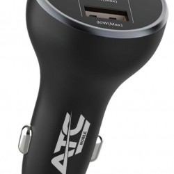 ATC-CA14 Φορτιστής Αυτοκινήτου 160W με USB-A & 2xType-C 