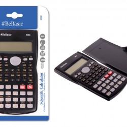 BEBASIC αριθμομηχανή S061, μπαταρίας, 12 ψηφία, μαύρη