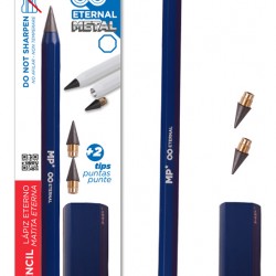 MP eternal μολύβι PE560 με γόμα & 2x ανταλλακτικές μύτες, μπλε