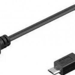 Goobay Καλώδιο USB 2.0 A Θηλυκό σε Micro USB B 0.2m