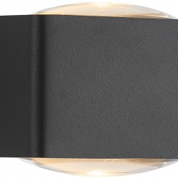 Avide Εξωτερικό Φωτιστικό Τοίχου Nazir LED 6W Λευκό 4000K IP54