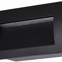 Avide Εξωτερικό Φώς Σκάλας Χωνευτό Lagos LED 3W Θερμό 3000K IP54 14cm