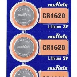 MURATA μπαταρίες λιθίου CR1620, 3V, 5τμχ
