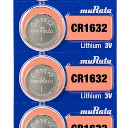 MURATA μπαταρίες λιθίου CR1632, 3V, 5τμχ
