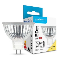 Modee Lighting LED Λαμπτήρας Spot Glass 4,5W MR16 12V ERP