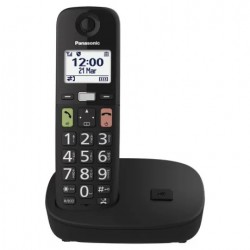 Panasonic KX-TGU110EXB Ασύρματο Τηλέφωνο Μαύρο