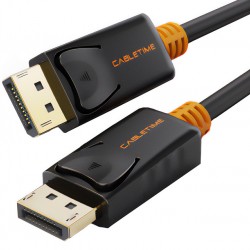 CABLETIME καλώδιο DisplayPort CT-AV585-01G, 4K/60Hz, 3m, μαύρο