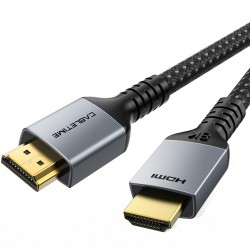 CABLETIME καλώδιο HDMI 2.1 CT-HD8K, 8K/60Hz, 48Gbps, 28AWG, 2m, μαύρο