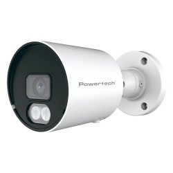 POWERTECH υβριδική κάμερα CCTV PT-1585 με μικρόφωνο & Full Color λειτουργία, 8MP, 2.8mm, IP67