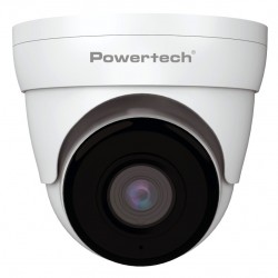 POWERTECH υβριδική κάμερα CCTV PT-1587 με μικρόφωνο & υπέρυθρα, 5MP, 2.8mm, IP66