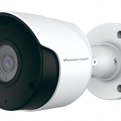 POWERTECH υβριδική κάμερα CCTV PT-1590 με μικρόφωνο & υπέρυθρα, 8MP, 2.8mm, IP66