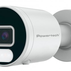 POWERTECH IP κάμερα PT-1592 με μικρόφωνο & Full Color λειτουργία, 4MP, 2.8mm, PoE, IP67