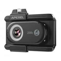 APEXEL φακός μικροσκόπιο για smartphone APL-MS200, 200x zoom, LED/UV