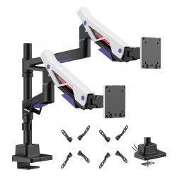 BRATECK gaming βάση γραφείου για 2x οθόνες LDT95-C024UCP, 24-57