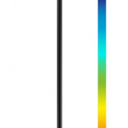 GOOBAY επιτραπέζιο φωτιστικό 76573, RGBW, dimmable, επαναφορτιζόμενο, έως 122.3cm ύψος, μαύρο
