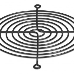 DELOCK σχάρα για 120mm ανεμιστήρα 67670, μεταλλική, μαύρη