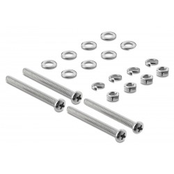 DELOCK σετ βιδών για ανεμιστήρες 42550, M5 x 50mm, 20τμχ