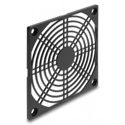 DELOCK σχάρα για 120mm ανεμιστήρα 67664, πλαστική, μαύρη