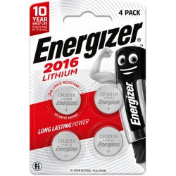 Energizer Lithium Battery CR2016/4BP