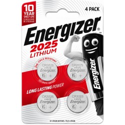 Energizer Μπαταρία Λιθίου CR2025/4BP