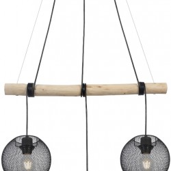 Avide Κρεμαστό Φωτιστικό Οροφής Lattice 3xE27 (Ασύμμετρο)